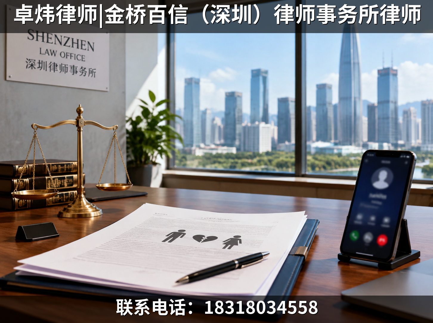 深圳口碑好的离婚协议书拟定律师联系方式及本地办理流程攻略